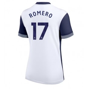 Tottenham Hotspur Cristian Romero #17 Domaci Dres za Ženska 2024-25 Kratak Rukavima